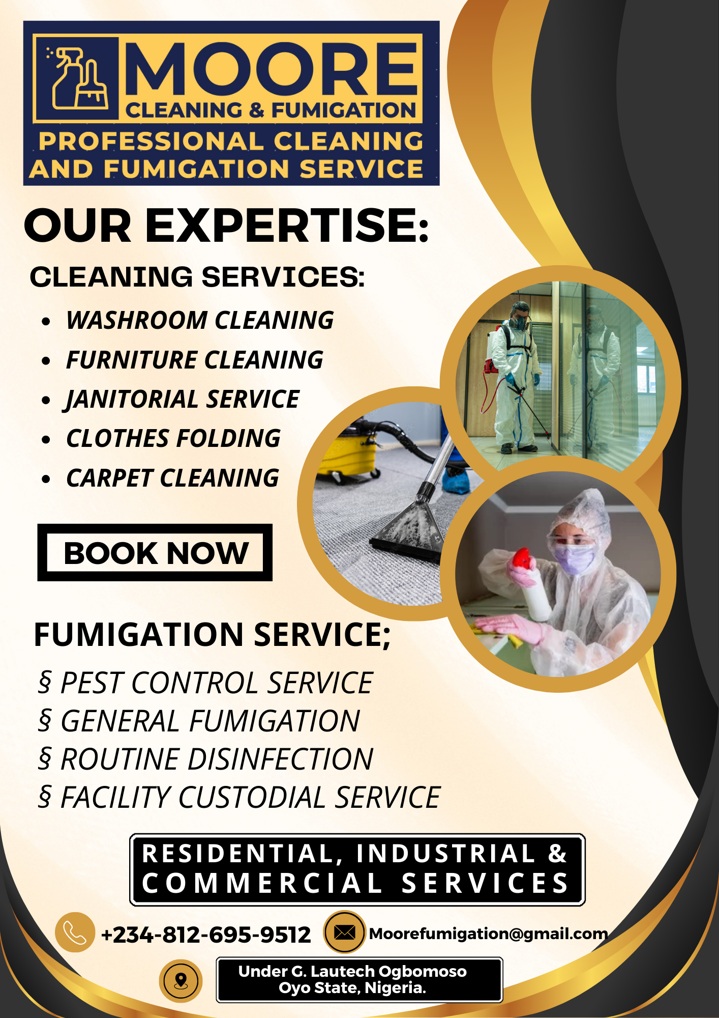 MOORE CLEANING & FUMIGATION provider
